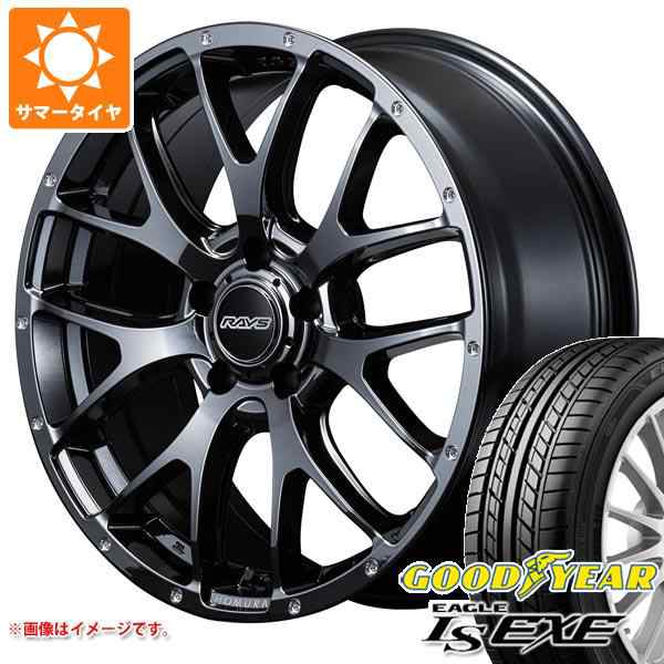 2024年製 サマータイヤ 235/50R18 97V グッドイヤー イーグル LSエグゼ レイズ ホムラ 2x7FA 7.5-18 タイヤホイール4本セットの通販は