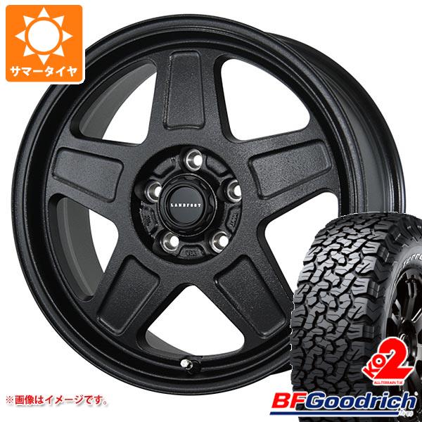 T32エクストレイル用 サマータイヤ BFグッドリッチ オールテレーンT/A KO2 LT225/65R17 107/103S ブラックレター ランドフット GWD 7.0-17 タイヤホイール4本セットの通販はサマータイヤ・ホイールセット