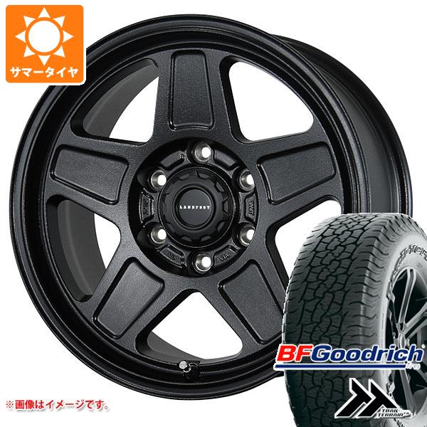 トヨタ ハイラックス 120系用 サマータイヤ BFグッドリッチ トレールテレーンT/A 265/65R17 112T アウトラインホワイトレター ランドフット GWD 8.0-17 タイヤホイール4本セット