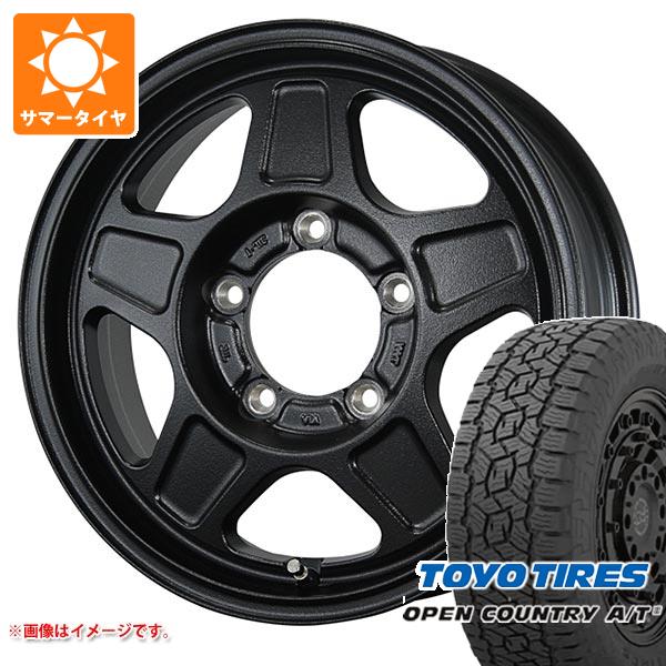 ジムニー JB64W用 サマータイヤ トーヨー オープンカントリー A/T3 215/70R16 100T ブラックレター ランドフット GWD 5.5-16 タイヤホイール4本セット 81,785円