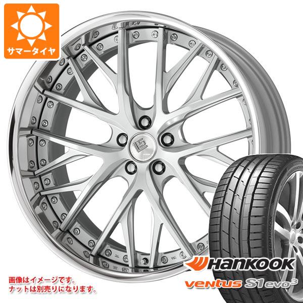 2026年製 サマータイヤ 245/35R21 (96Y) XL ハンコック ベンタス S1 エボ3 K127 ワーク LS バサラ 8.5-21 タイヤホイール4本セット