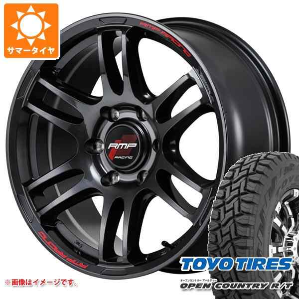 ハイエース 200系用 サマータイヤ トーヨー オープンカントリー R/T 215/70R16 100Q ブラックレター RMP レーシング R26  6.5-16 タイヤホの通販はau PAY マーケット - タイヤ1番 | au PAY マーケット－通販サイト