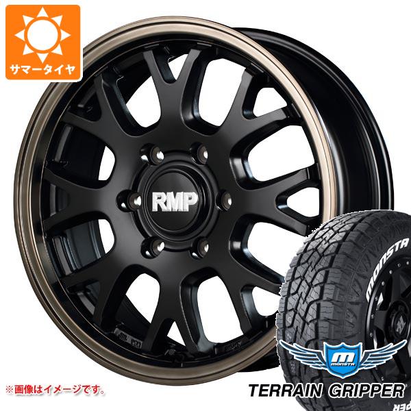 FJクルーザー 10系用 サマータイヤ モンスタ テレーングリッパー LT285/70R17 121/118R ホワイトレター RMP 028FX 8.0-17 タイヤホイール4本セットの通販は 118,350円