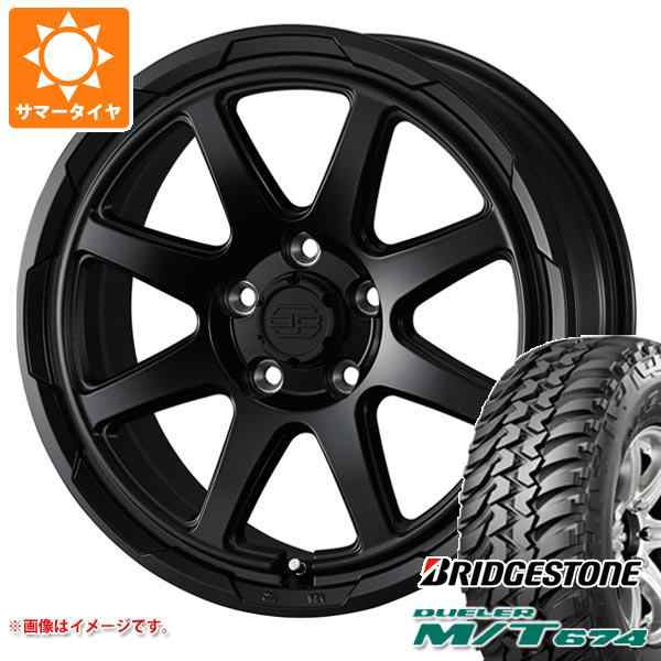 デリカD5用 サマータイヤ ブリヂストン デューラー M/T674 LT225