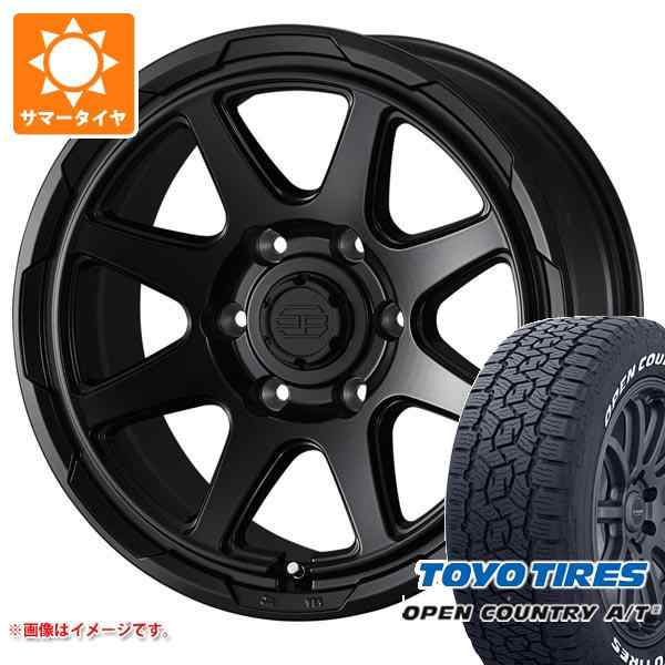 5本セット FJクルーザー 10系用 サマータイヤ トーヨー オープンカントリー A/T3 LT285/70R17 116/113Q ホワイトレター  スタットベルク 8の通販は