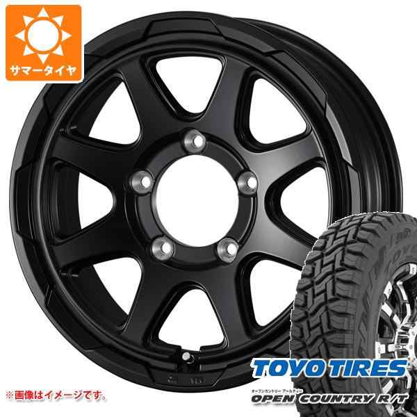 ジムニーシエラ JB74W用 サマータイヤ トーヨー オープンカントリー A/T EX 215/70R16 100H ホワイトレター レイズ デイトナ FDX-J コレクション 5.5-16