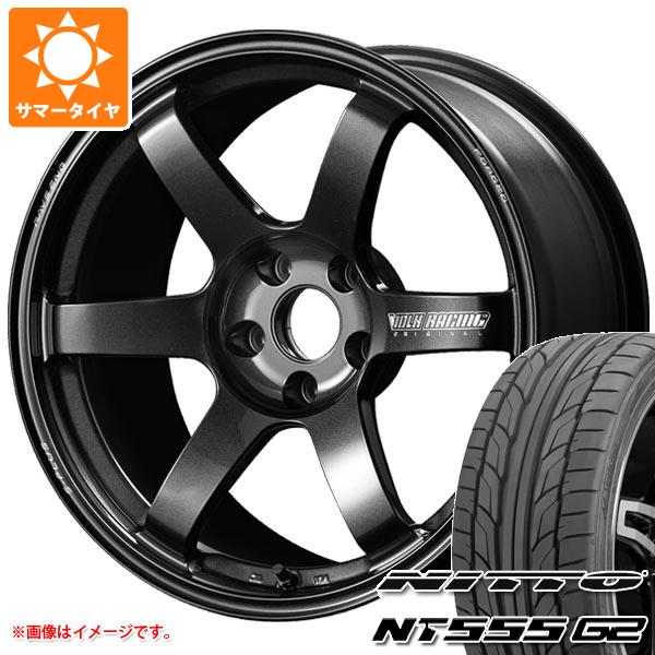 サマータイヤ 225/45R17 94W XL ニットー NT555 G2 レイズ ボルクレーシング TE37 サーガ Sプラス 7.5-17 タイヤホイール4本セット
