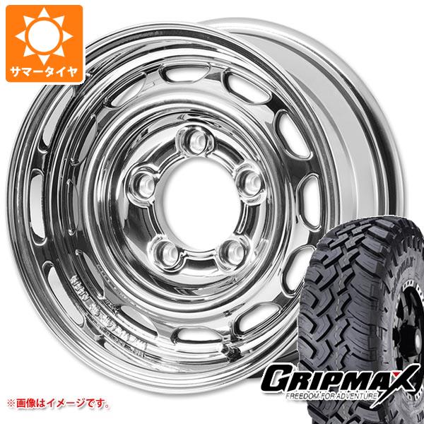 5本セット スズキ ジムニーノマド JC74W用 サマータイヤ グリップマックス マッドレイジ M/T 195/80R15 96Q ホワイトレター アピオ ワイルドボア ベンチュラ 6.0-15 タイヤホイール5本セット