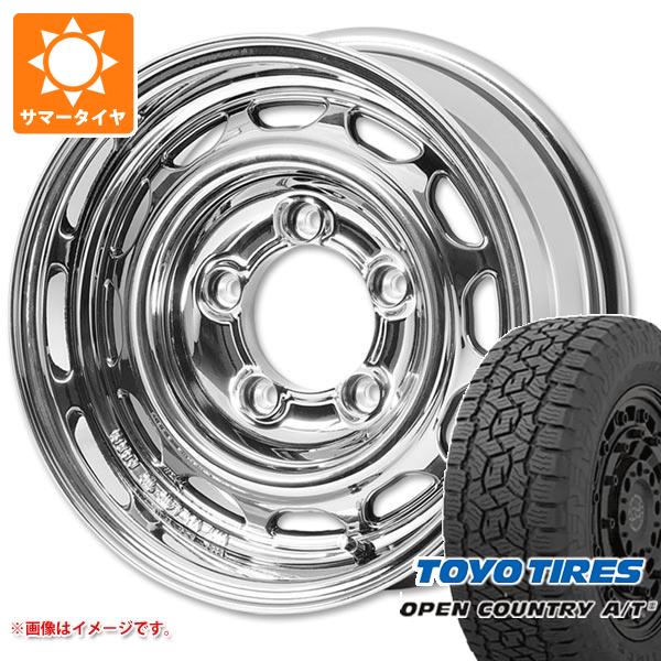 5本セット ジムニー JB64W用 サマータイヤ トーヨー オープンカントリー A/T3 215/70R16 100T ブラックレター アピオ ワイルドボア ベンチュラ 5.5-16 タイヤホイール5本セット