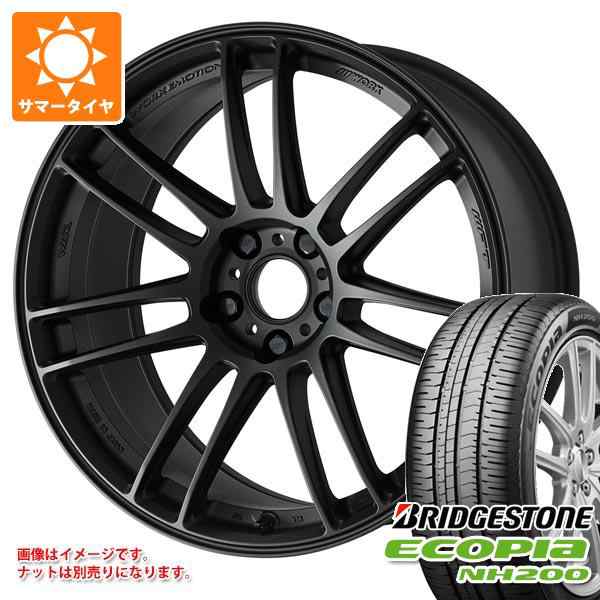 サマータイヤ 225/45R17 94W XL ブリヂストン エコピア NH200 ワーク エモーション ZR7 7.5-17 タイヤホイール4本セットの通販は