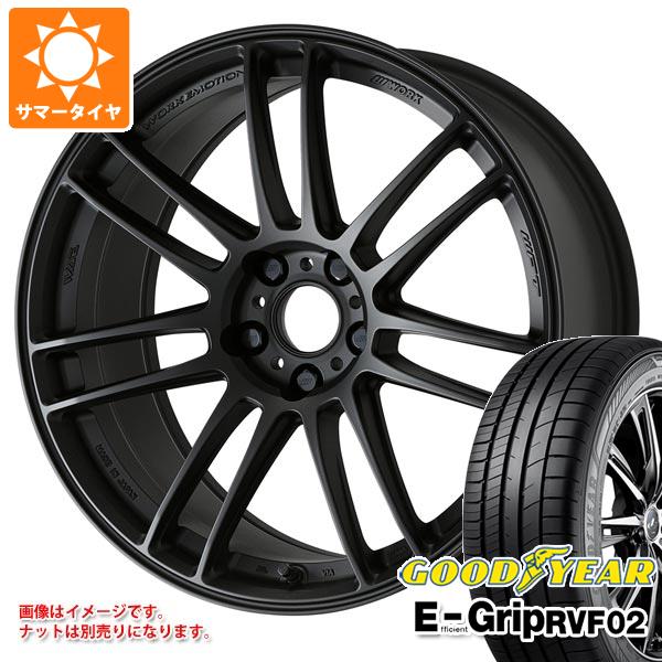 サマータイヤ 245/45R19 102W XL グッドイヤー エフィシエントグリップ RVF02 ワーク エモーション ZR7 8.5-19 タイヤホイール4本セット 138,650円