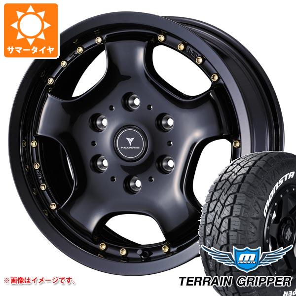 ハイエース 200系用 2026年製 サマータイヤ モンスタ テレーングリッパー 215/70R16 107/105Q LT ホワイトレター ノヴァリス アセット D1 6.5-16 タイヤホイール4本セット 87,340円