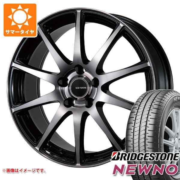 サマータイヤ 225/55R18 98V ブリヂストン ニューノ エコフォルム CRS23 7.5-18 タイヤホイール4本セット｜au PAY  マーケット