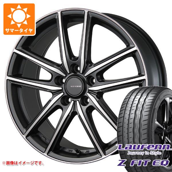 2026年製 サマータイヤ 215/45R18 89Y ラウフェン Zフィット EQ LK03 エコフォルム CRS20 7.5-18 タイヤホイール4本セット