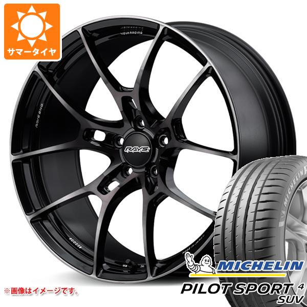 サマータイヤ 225/60R18 100V ミシュラン パイロットスポーツ4 SUV レイズ ボルクレーシング G025 LTD 8.0-18 タイヤホイール4本セットの通販は