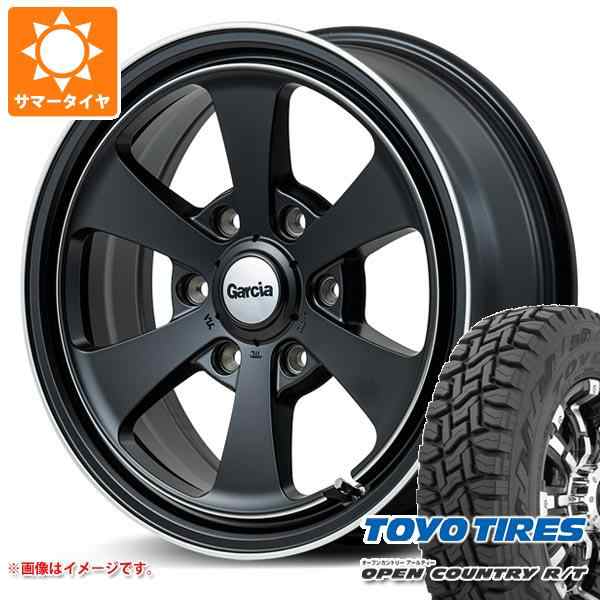 ハイエース 200系用 サマータイヤ 2024年製 トーヨー オープンカントリー R/T 215/65R16C 109/107Q ホワイトレター ガルシア ダラス6 6.5の通販は