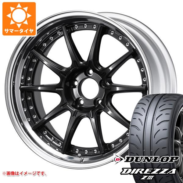 サマータイヤ 245/40R19 94W ダンロップ ディレッツァ Z3 SSR GTX01 RS 8.5-19 タイヤホイール4本セット