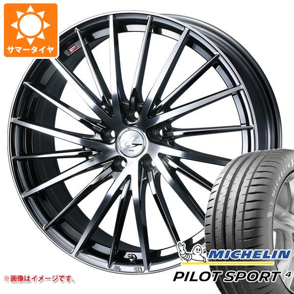 サマータイヤ 195/45R17 81W ミシュラン パイロットスポーツ4 レオニス FR 7.0-17 タイヤホイール4本セットの通販は