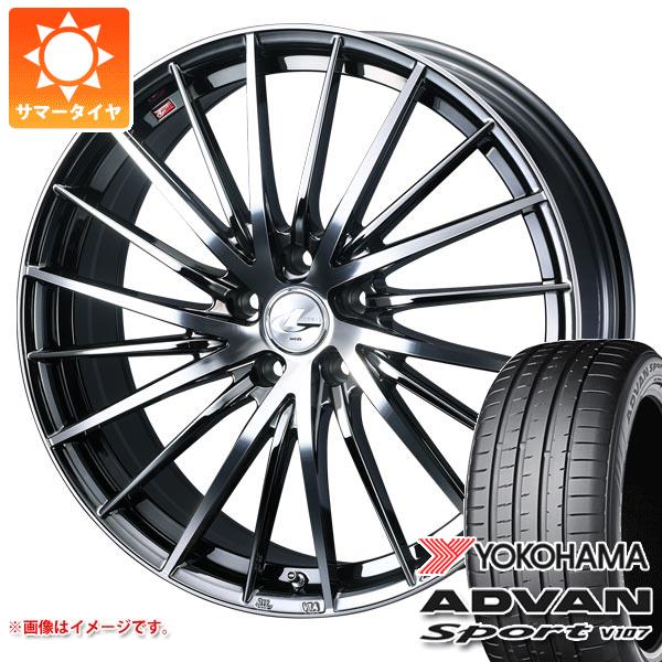 サマータイヤ 245/45R20 103Y XL ヨコハマ アドバンスポーツV107 V107A レオニス FR 8.5-20 タイヤホイール4本セット 174,500円