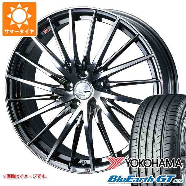 サマータイヤ 245/50R18 100W ヨコハマ ブルーアースGT AE51 レオニス FR 8.0-18 タイヤホイール4本セットの通販は