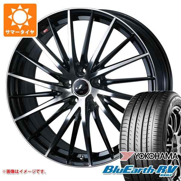2024年製 サマータイヤ 235/50R18 101V XL ヨコハマ ブルーアースRV RV03 レオニス FR 8.0-18 タイヤホイール4本セットの通販は