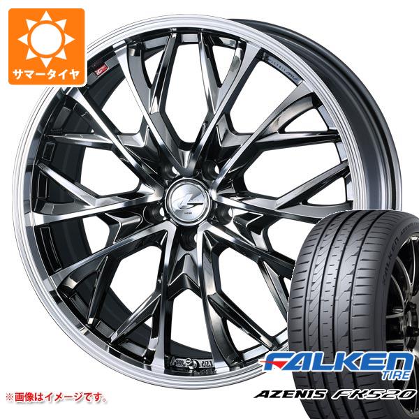 サマータイヤ 215/45R17 91Y XL ファルケン アゼニス FK520L レオニス MV 7.0-17 タイヤホイール4本セット