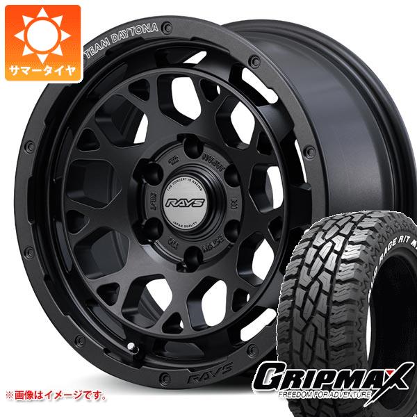 ハイエース 200系用 サマータイヤ グリップマックス マッドレイジ R/T MAX LT215/70R16 100/97R ホワイトレター レイズ デイトナ M9+ スの通販は