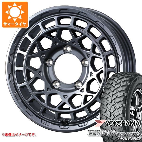 ジムニー用 サマータイヤ ヨコハマ ジオランダー M/T+ G001J 195R16C 104/102Q マッドヴァンスX タイプM 5.5-16 タイヤホイール4本セット 85,635円