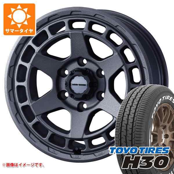 NV350キャラバン E26用 サマータイヤ トーヨー H30 215/65R16 C 109/107R ホワイトレター マッドヴァンスX タイプS 6.5-16 タイヤホイーの通販は