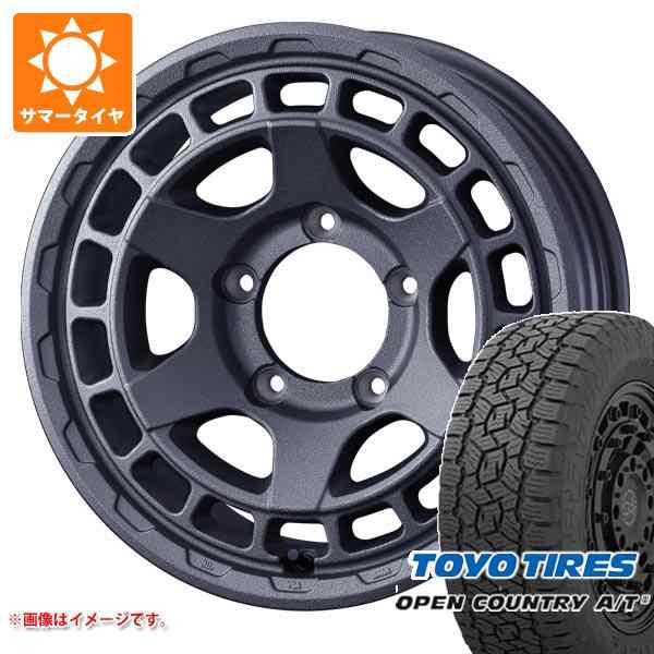 ジムニー JB64W用 サマータイヤ トーヨー オープンカントリー A/T3 215/70R16 100T ブラックレター マッドヴァンスX タイプS 5.5-16 タイの通販は
