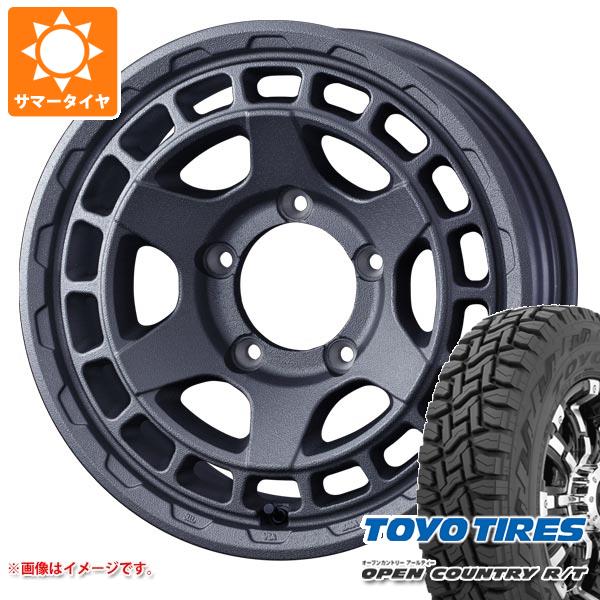 5本セット ジムニーシエラ JB74W用 2026年製 サマータイヤ トーヨー オープンカントリー R/T 185/85R16 ホワイトレター マッドヴァンスX タイプS 6.0-16 タイヤホイール5本セット
