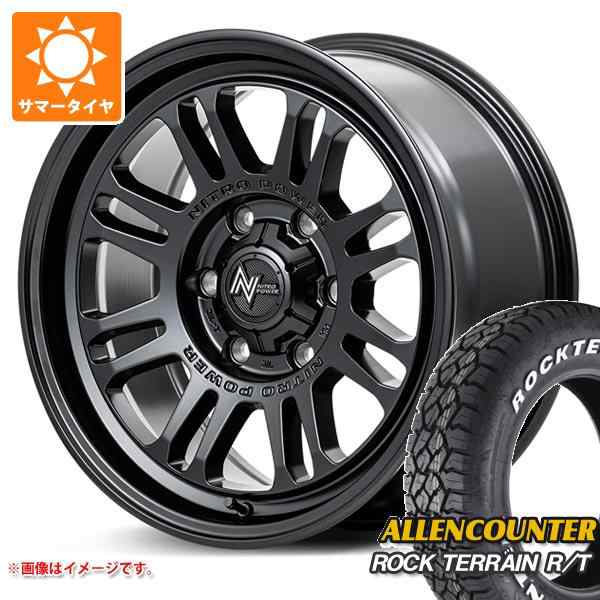 ハイエース 200系用 サマータイヤ オーレンカウンター ロックテレーン R/T 215/65R16C 109/107Q ホワイトレター  ナイトロパワー M16 アサの通販はau PAY マーケット - タイヤ1番 | au PAY マーケット－通販サイト