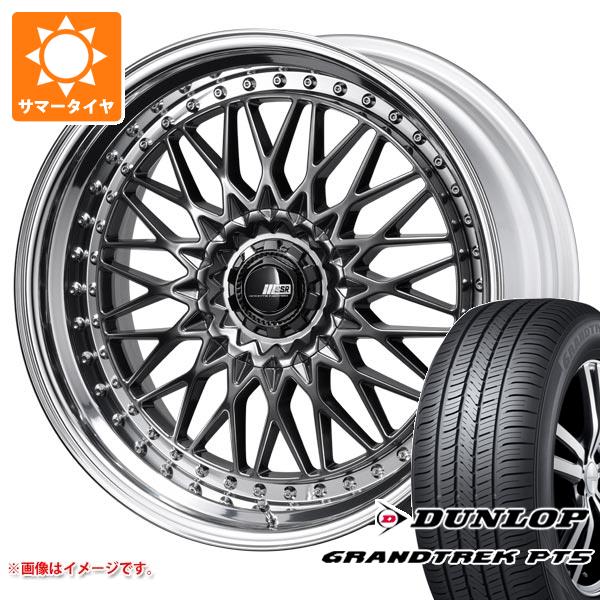 40系アルファード用 サマータイヤ ダンロップ グラントレック PT5 225/60R18 100H SSR プロフェッサー メッシュ アンダー 7.5-18 タイヤホイール4本セット 193,450円