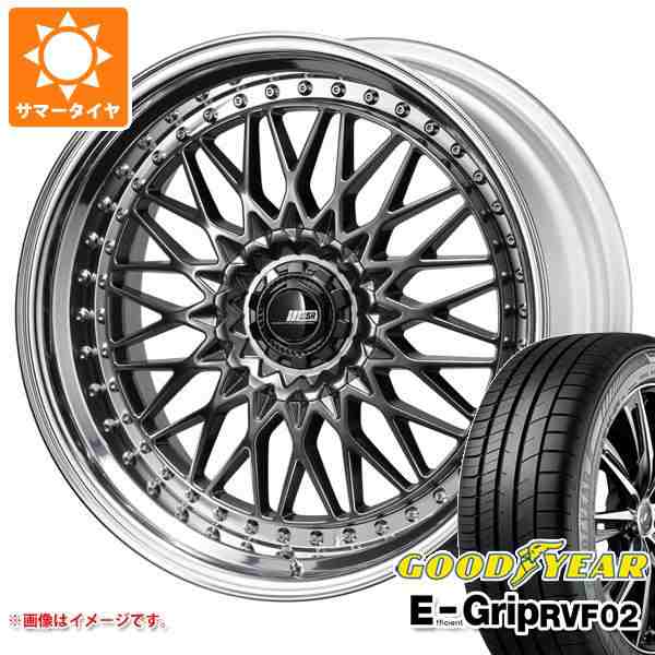 サマータイヤ 245/35R20 95W XL グッドイヤー エフィシエントグリップ RVF02 SSR プロフェッサー メッシュ アンダー 8.5-20 タイヤホイール4本セットの通販は 526,000円