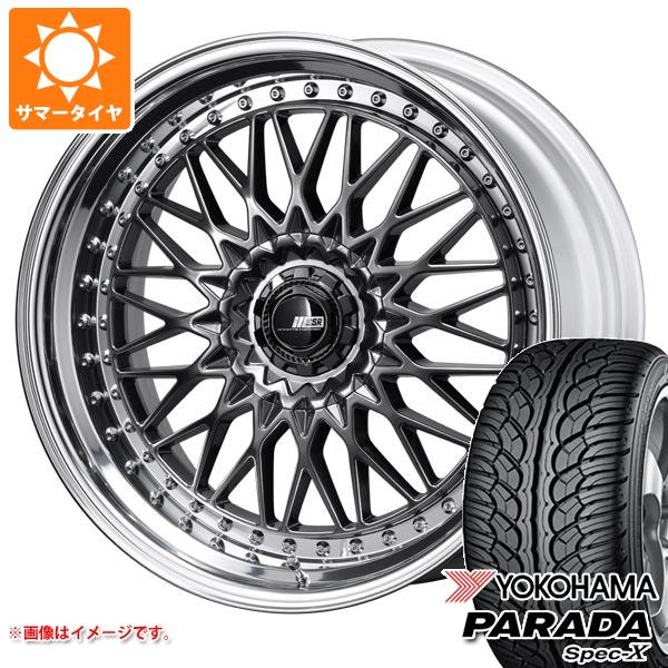 サマータイヤ 255/40R20 101V REINF ヨコハマ パラダ スペック-X PA02 SSR プロフェッサー メッシュ アンダー 8.5-20 タイヤホイール4本セット