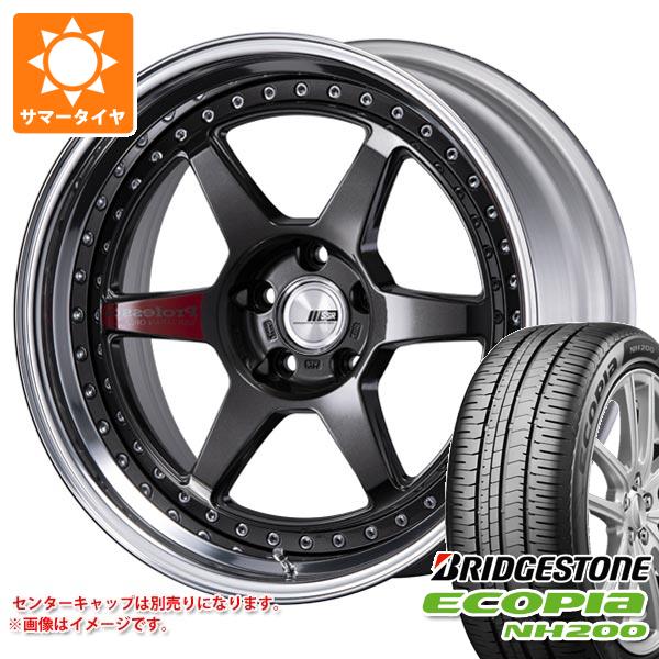 サマータイヤ 215/45R18 93W XL ブリヂストン エコピア NH200 SSR プロフェッサー SP7 7.5-18 タイヤホイール4本セット
