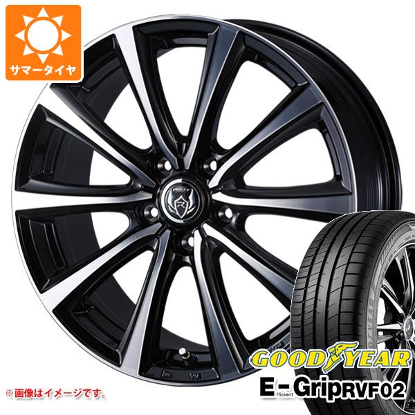 サマータイヤ 165/55R15 75V グッドイヤー エフィシエントグリップ RVF02 ライツレー MS 4.5-15 タイヤホイール4本セット