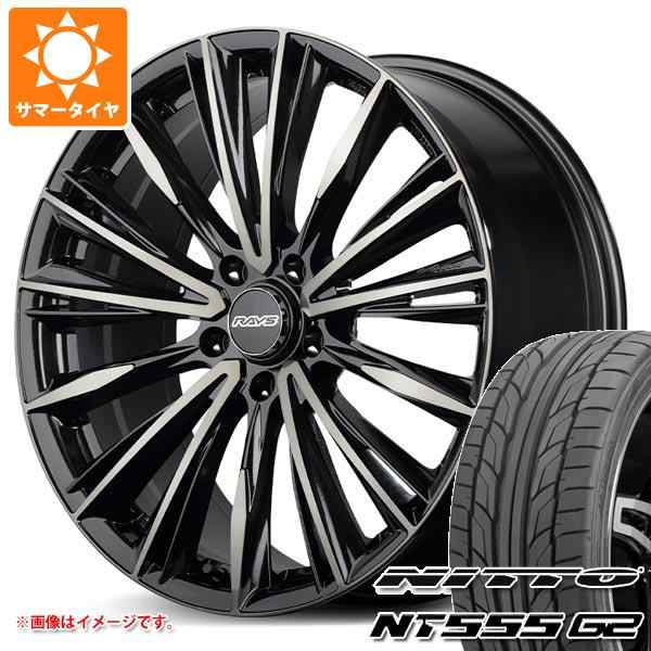 40系アルファード用 サマータイヤ ニットー NT555 G2 245/45R20 103W XL レイズ ベルサス クラフトコレクション ヴォウジェ リミテッド 8の通販は