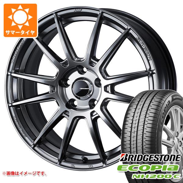 サマータイヤ 165/55R15 75V ブリヂストン エコピア NH200C ウェッズ 