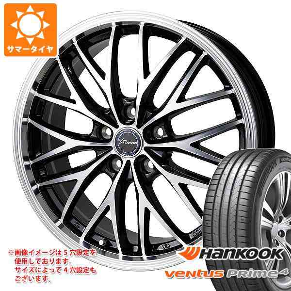 サマータイヤ 195/65R16 92V ハンコック ベンタス プライム4 K135 クロノス CH-113 6.0-16 タイヤホイール4本セットの通販は