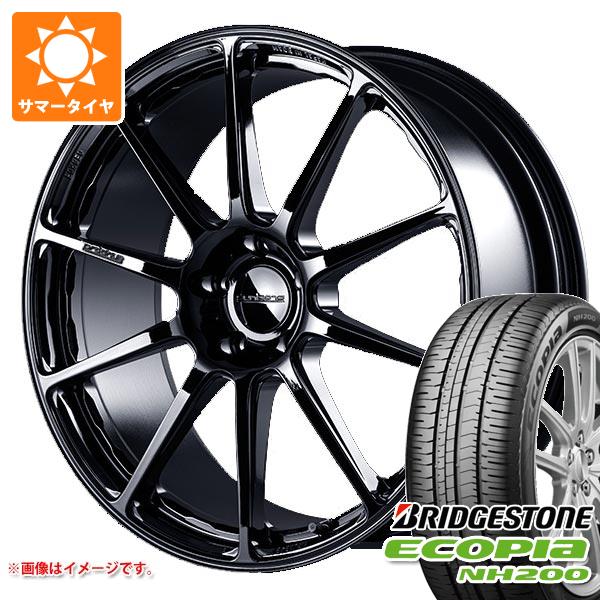サマータイヤ 225/45R18 95W XL ブリヂストン エコピア NH200 プロドライブ GC-0100 8.0-18 タイヤホイール4本セットの通販は