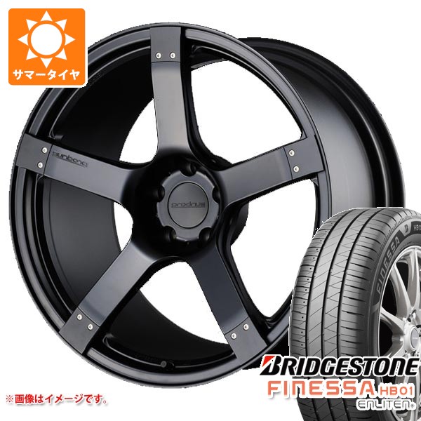 サマータイヤ 225/40R18 92W XL ブリヂストン フィネッサ HB01 プロドライブ GC-05N 8.0-18 タイヤホイール4本セット