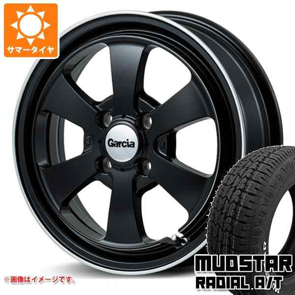 ハイゼットカーゴ S320系用 サマータイヤ マッドスター ラジアル A/T 145/80R12 80/78N LT ホワイトレター ガルシア ダラス6 4.0-12 タイの通販は