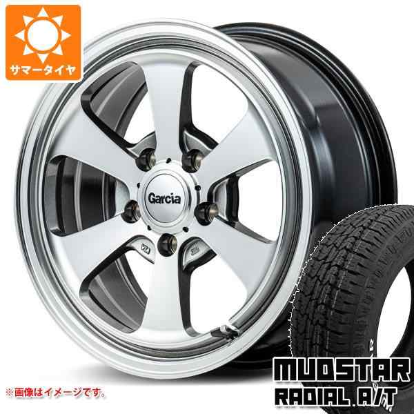 T31エクストレイル用 サマータイヤ マッドスター ラジアル A/T 215/65R16C 109/107L ホワイトレター ガルシア ダラス6 7.0-16 タイヤホイの通販は