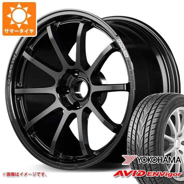 サマータイヤ 215/45R18 93W XL ヨコハマ エービッド エンビガー S321 レイズ グラムライツ 57NR 7.5-18 タイヤホイール4本セットの通販は