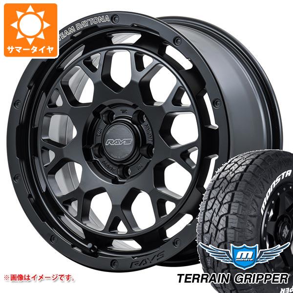 5本セット ジープ ラングラー JK/JL系用 サマータイヤ モンスタ テレーングリッパー 265/70R17 115T ホワイトレター レイズ デイトナ M9+ タイヤホイール5本セット 169,751円