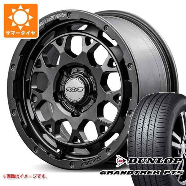 T31エクストレイル用 サマータイヤ ダンロップ グラントレック PT5 215/65R16 98H レイズ デイトナ M9+ スペックM  7.0-16 タイヤホイール4本セットの通販はau PAY マーケット - タイヤ1番 | au PAY マーケット－通販サイト