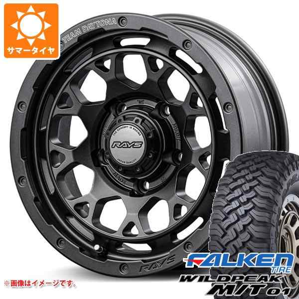 ジムニーシエラ JB74W用 サマータイヤ ファルケン ワイルドピーク M/T01 185/85R16 105/103L レイズ デイトナ M9+  スペックM 6.0-16 タイヤホイール4本セットの通販はau PAY マーケット - タイヤ1番 | au PAY マーケット－通販サイト