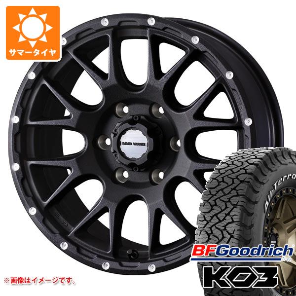 ハイエース 200系用 2026年製 サマータイヤ BFグッドリッチ オールテレーンT/A KO3 LT215/70R16 100/97S ホワイトレター マッドヴァンス08 6.5-16 タイヤホイール4本セット