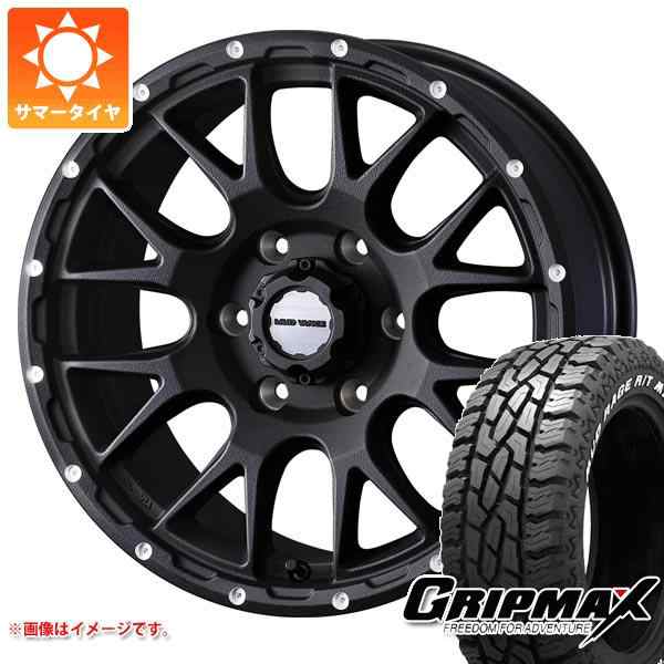 ハイエース 200系用 サマータイヤ グリップマックス マッドレイジ R/T MAX 215/65R16C 109/107Q ホワイトレター マッドヴァンス08 6.5-16の通販は